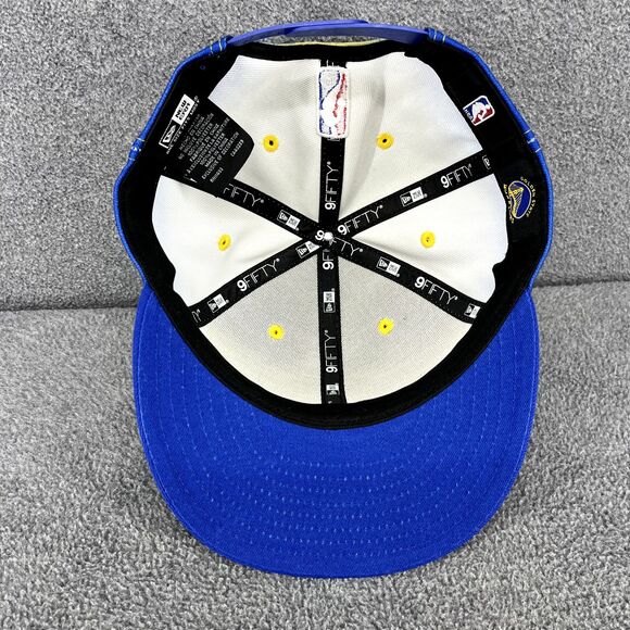 New Era Golden State Warriors 9Fifty Adjustable Snapback Hat‎ Cap - Picture 7 of 12